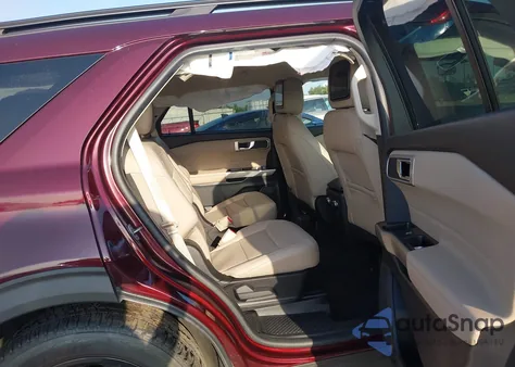 2022 Ford Explorer Xlt z USA, uszkodzony, nr VIN 1FMSK7DH2NGA79595